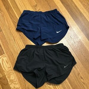 Two Dri-Fit Nike Running Shorts